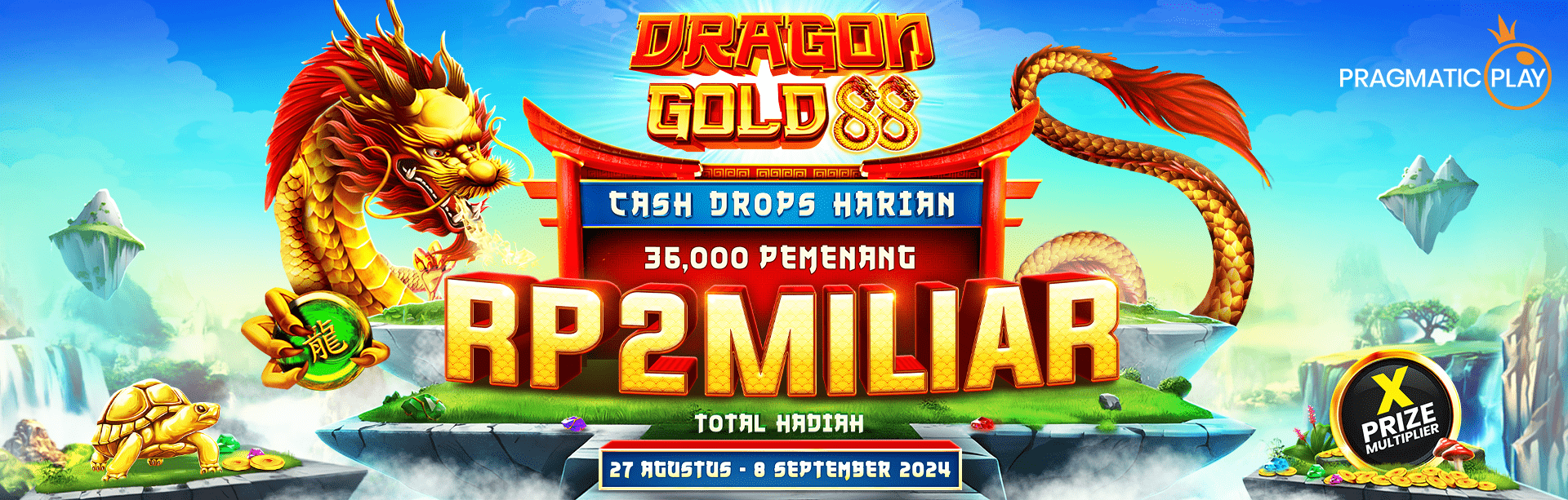 PP – Dragon Gold 88 Cash Drops!